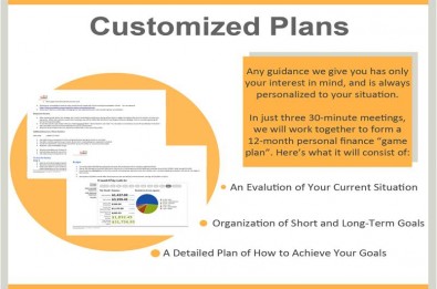 Receive a 12-month financial Game Plan Receive a 12-month financial Game Plan